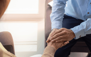 therapist and patient at Chicago Rehab Center discussing the benefits of Ketamine Treatment For Depression